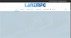 Desktop Screenshot of lanzmfg.com